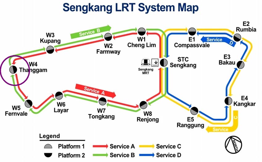 High Park Residences 4 LRT Stops to SengKang MRT