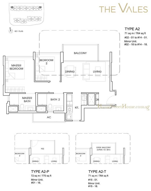 The Vales Ec Anchorvale 2 Br layout A2