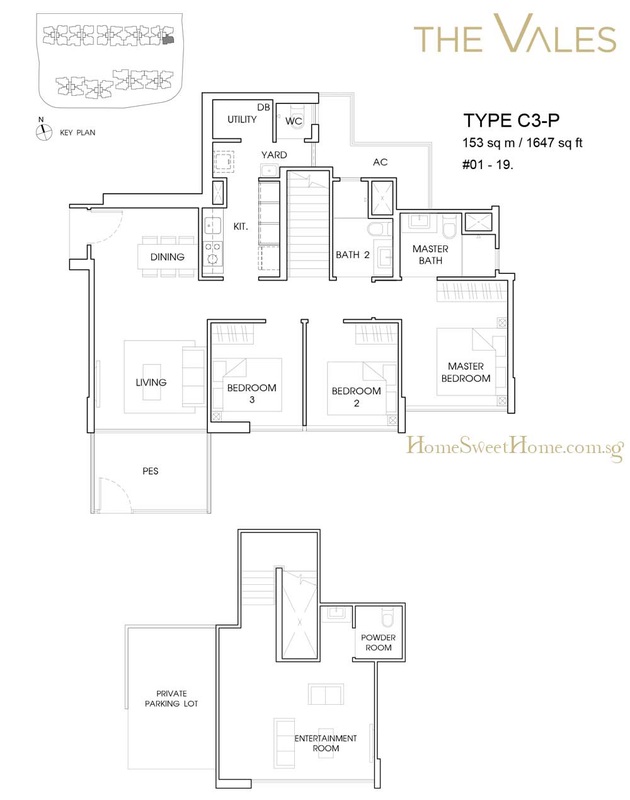 Vales Ec duplex patio / maisonette / villa - Brochure Plans