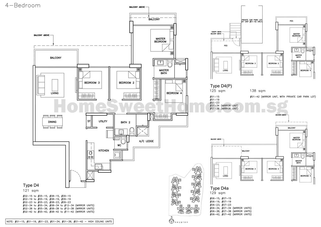 Floor Plan - 4br type D4