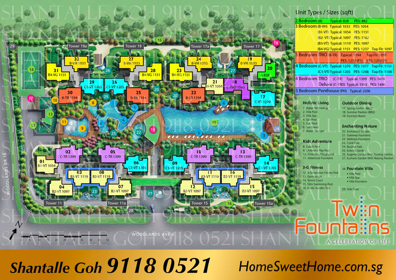 Twin Fountains - Woodlands EC - Site Plan