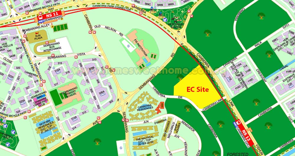 Brownstone EC, CDL Canberra EC, The Brownstone EC, Location Map, Floor Plans, Site Plan, Price List, Register Interest