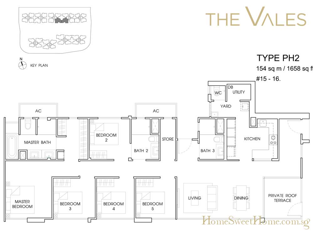The Vales Condo Penthouse Floor Plans