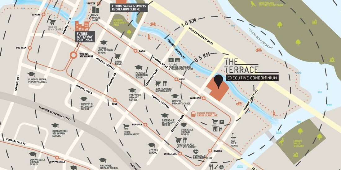 Terrace EC Location / The Terrace Map & Showflat address