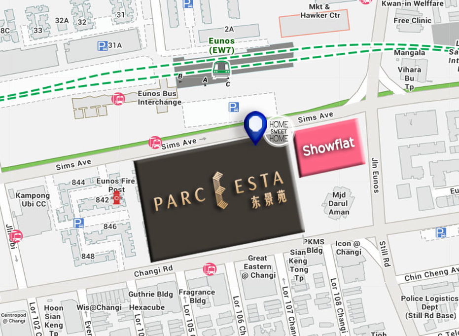 Parc Esta Eunos Sims Avenue 400834 Singapore - Drone Aerial View Virtual Tour
