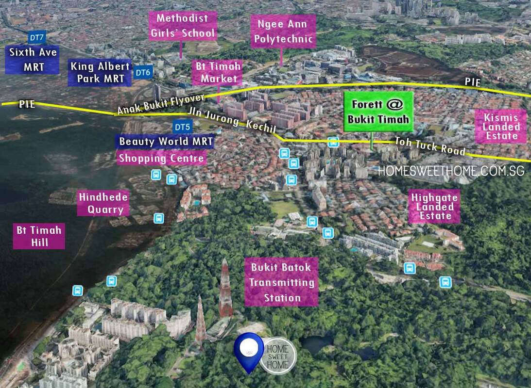 Forett at Bukit Timah - Site Plan