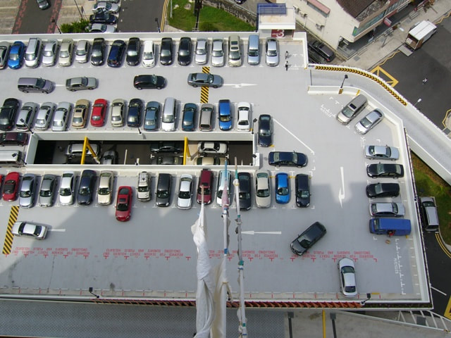 Singapore Multi Storey Carpark (MSCP) Upper Deck